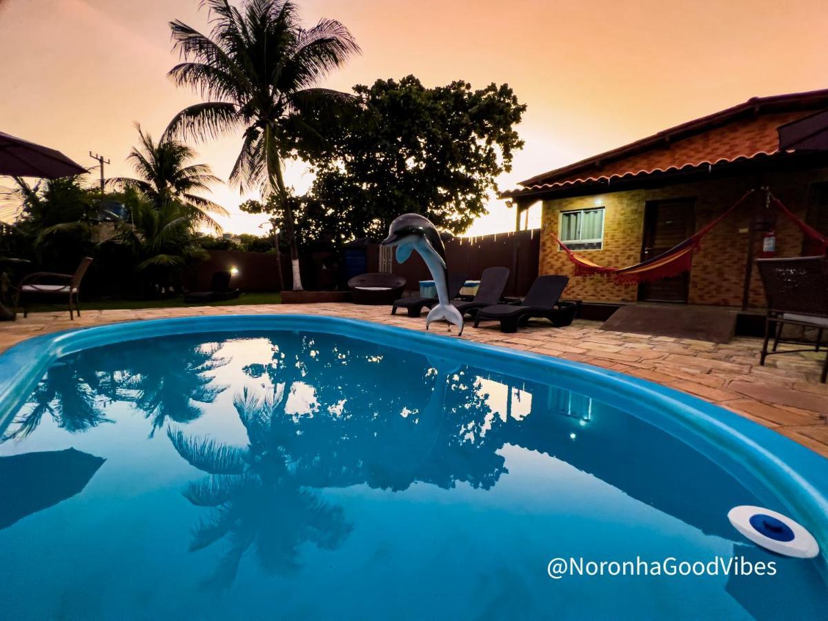 Noronha Good Vibes Hostel 费尔南多 - 迪诺罗尼亚 外观 照片