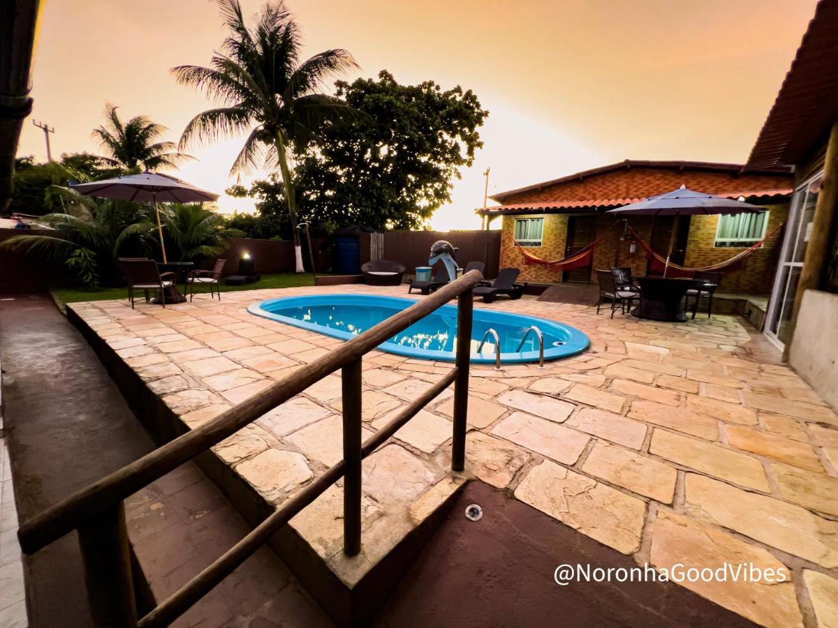 Noronha Good Vibes Hostel 费尔南多 - 迪诺罗尼亚 外观 照片